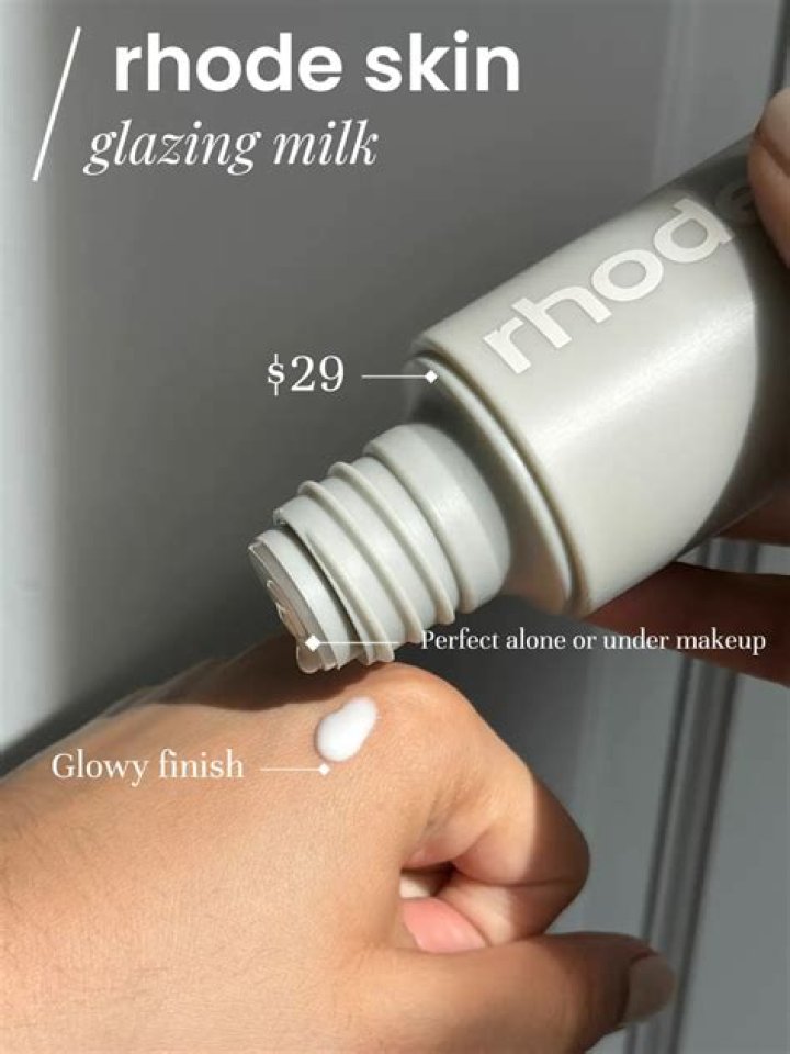 Rhode's Glazing Milk Makes My Skin So Bright & Juicy