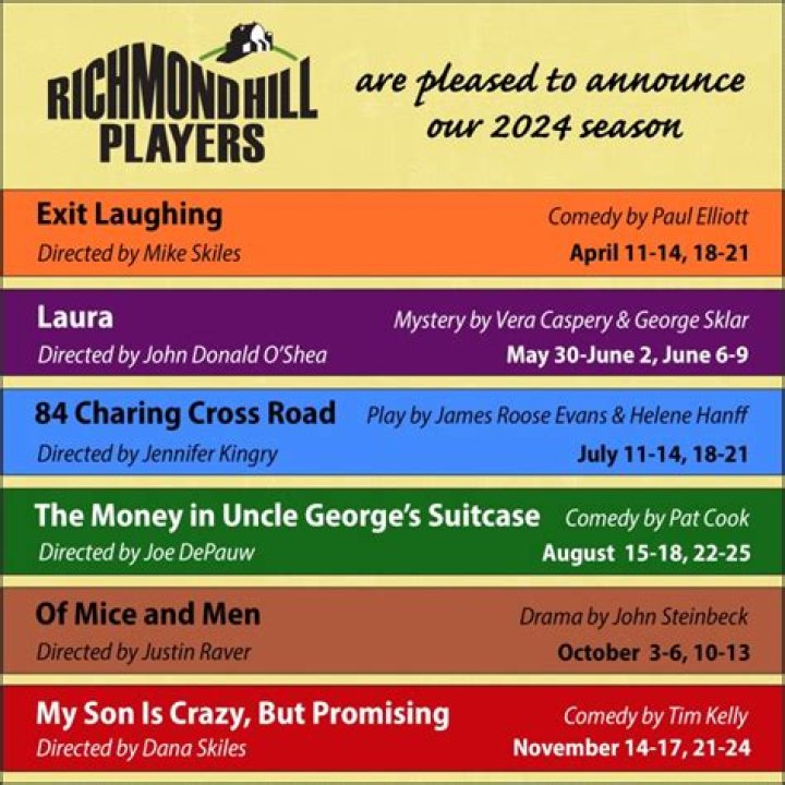 Richmond Hill to audition for new season