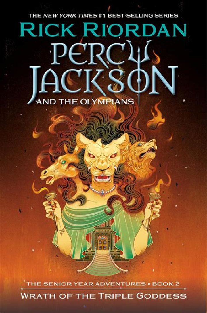 Rick Riordan Reveals Cover Art For Seventh Percy Jackson Book, Wrath of the Triple Goddess