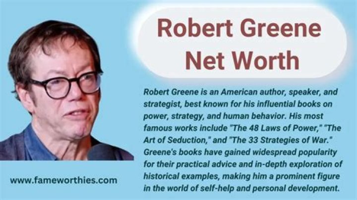 
Robert L. Greene
Net Worth
