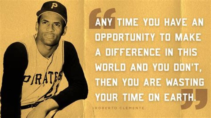 Roberto Clemente - Death, Stats & Quotes