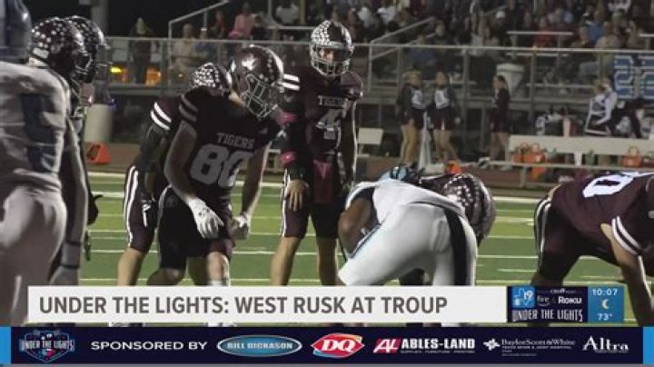 Rock Island Football player Cole Rusk preparing for his Senior season