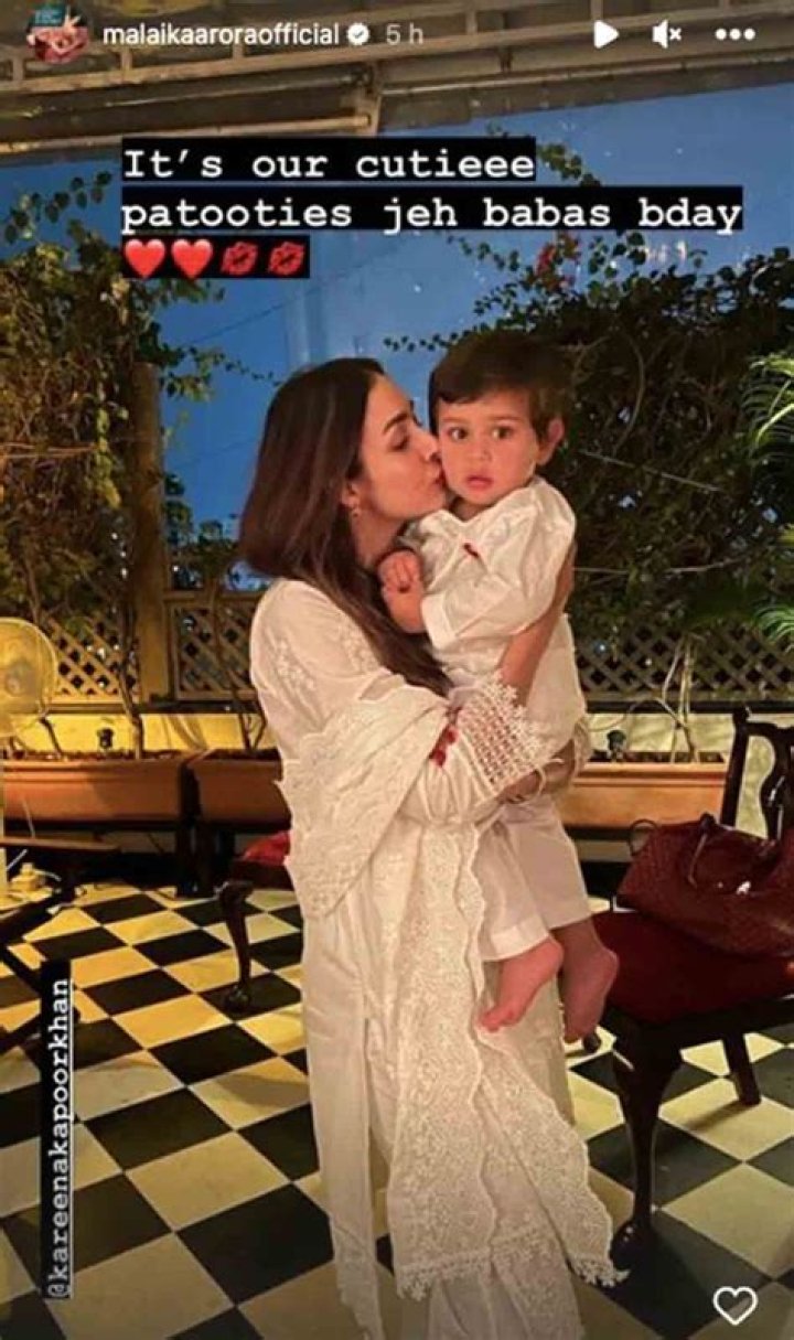 Sara Ali Khan drops throwback PICS to wish Saif Ali Khan-Kareena Kapoor's 'little' Jeh on his birthday