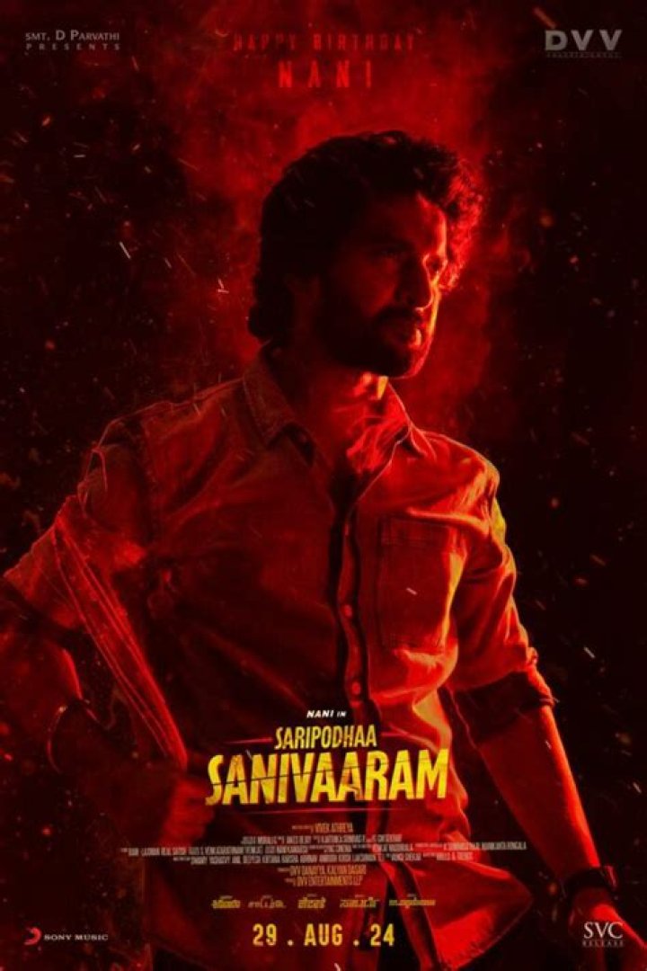 Saripodhaa Sanivaaram teaser OUT: Makers unveil Nani’s terrifying avatar on actor’s 40th birthday