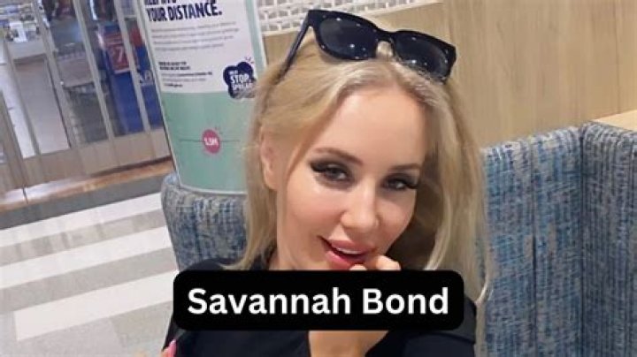 Savannah Bond's Husband: Exploring The Life And Relationship Of The Renowned Adult Film Star