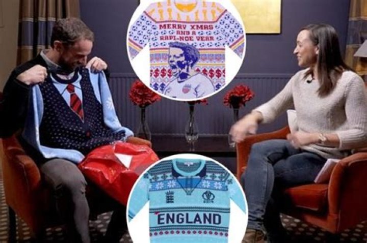 See Christmas jumpers designed to look like England cricket’s World Cup winning jersey and Southgate’s famous waistcoat – The Sun