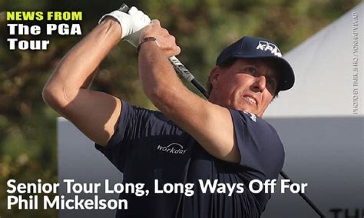 Senior tour long, long ways off for Phil Mickelson