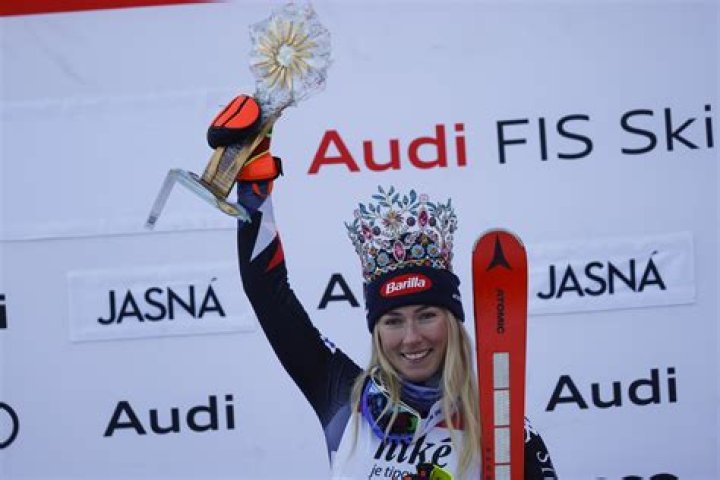 Shiffrin gets career win 95 in first World Cup slalom after season-ending injury for rival Vlhova