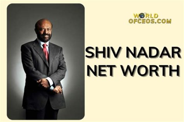 Shiv Nadar Net Worth 2024