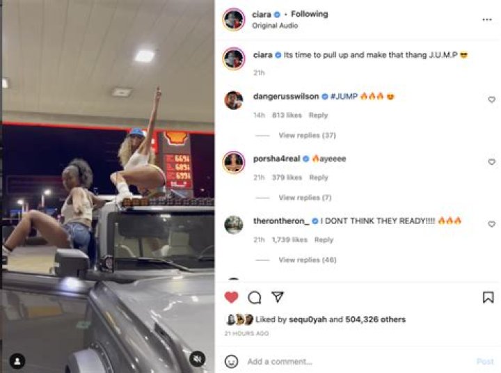 ‘Showing These Girls How It’s Done’: Ciara Teases New Music While Twerking on Top of a Car and Fans Lose It 