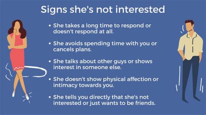 Signs She's Not Interested in You
