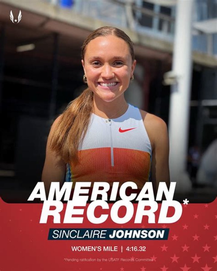 Sinclaire Johnson: Who Is She? Know  Ethnicity, Parents and Family Of The Runner
