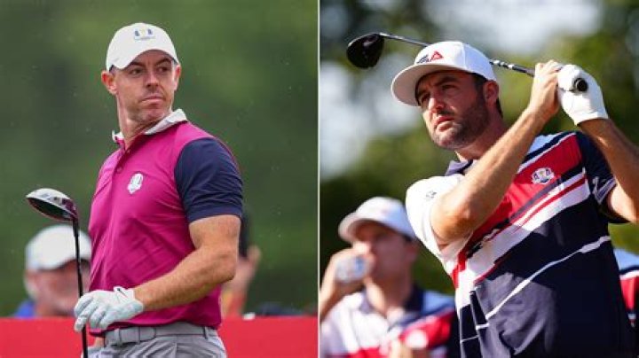 Single Viktor Hovland hilariously poses with Europe's Ryder Cup Wags as fans say 'found your new Tinder pic'