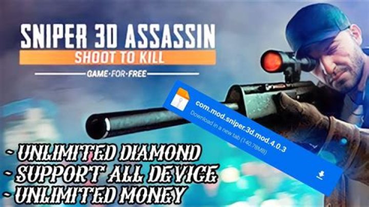 Sniper 3d Mod Apk: 3.52.3 (Unlimited Coin/diamond) Sniper 3 D Mod Apk Download 2022
