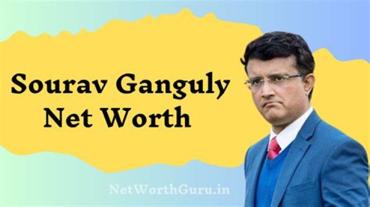 Sourav Ganguly Net Worth 2024