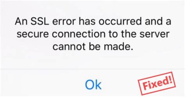 SSL Error on iPhone? Here’s How to Fix It in 60 Seconds!