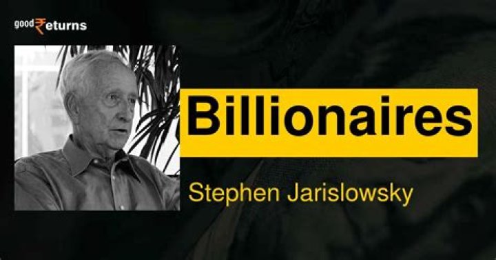 
Stephen Jarislowsky
Net Worth
