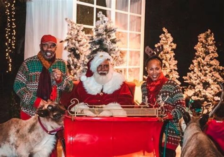 Steve Harvey’s Home Transformed Into a Winter Wonderland Thanks to Wife Marjorie