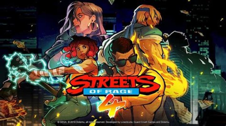 Streets Of Rage 4 Has New Playable Character And An Official Soundtrack