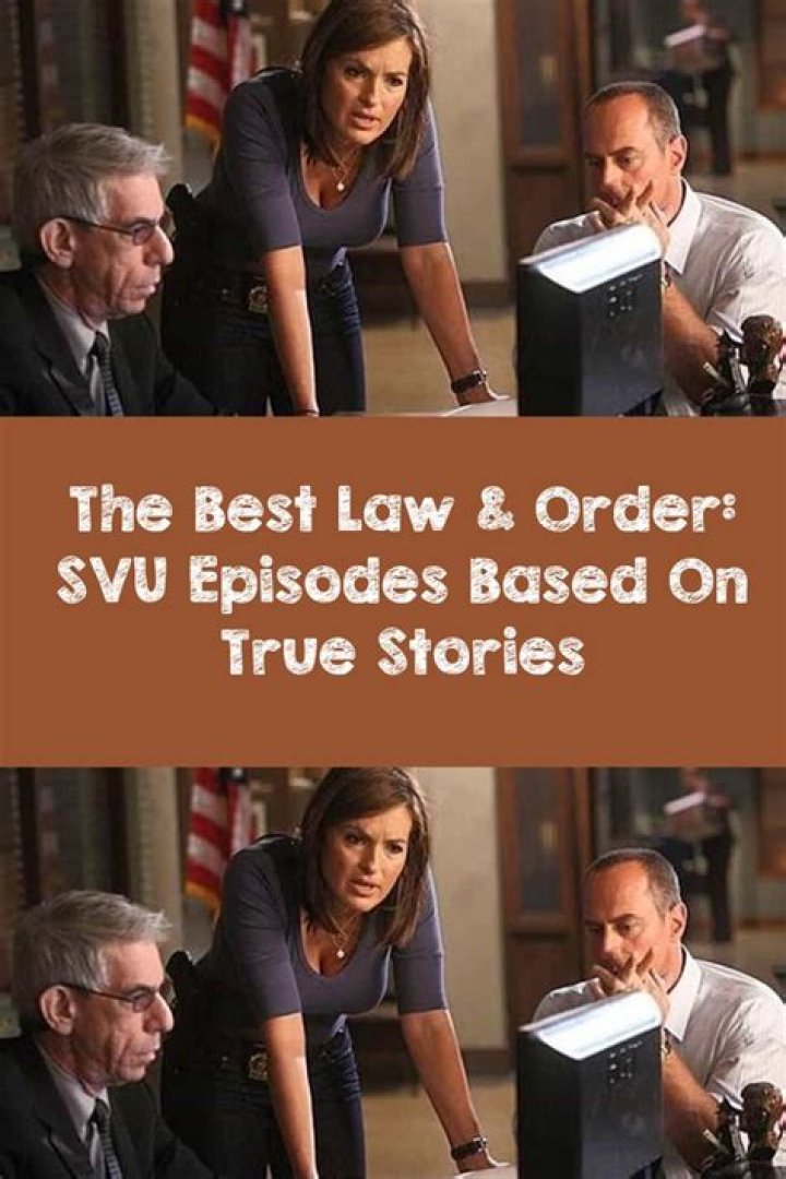 SVU Episodes Based On True Stories