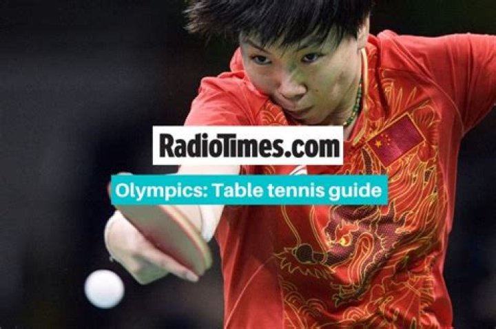 Table tennis at the Olympics: GB team, rules and size of the table