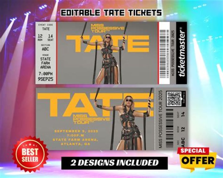 Tate McRae ticket updates — American Express presale underway for Greedy singer's 2024 tour - see seats & prices