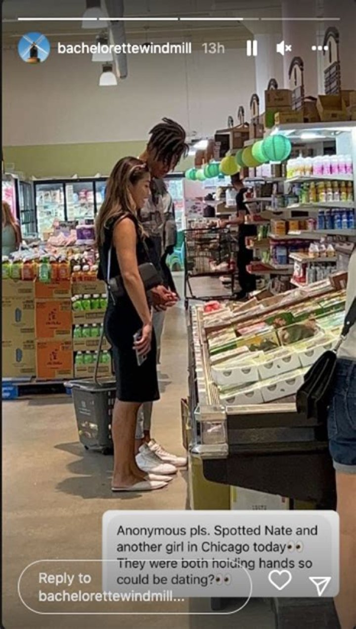 The Bachelorette: Nate Mitchell spotted holding hands with mystery woman