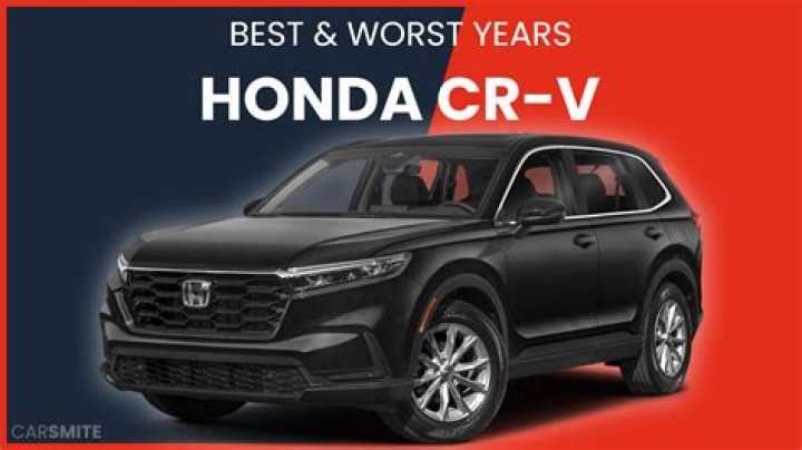 The Best and Worst Years For a Used Honda CR-V