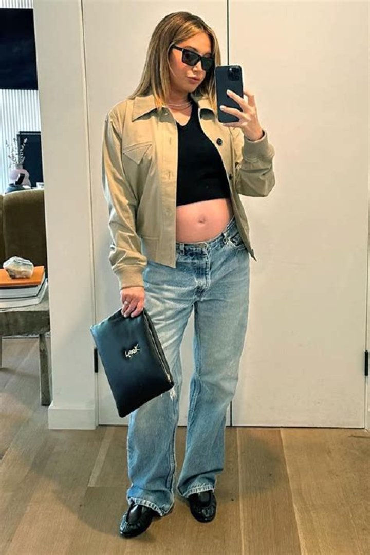 ‘The Only Jeans That Will Fit Me Right Now’: Ashley Tisdale Flaunts Baby Bump In New Mirror Selfie; SEE POST