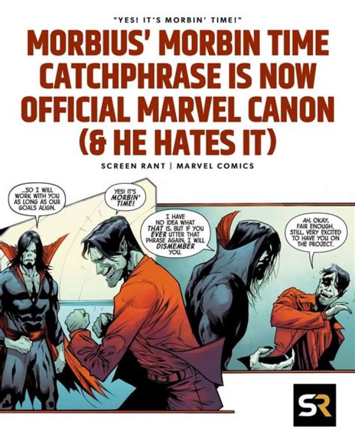 The Question Marvel Fans Have About Morbius' Infamous Fake Catchphrase