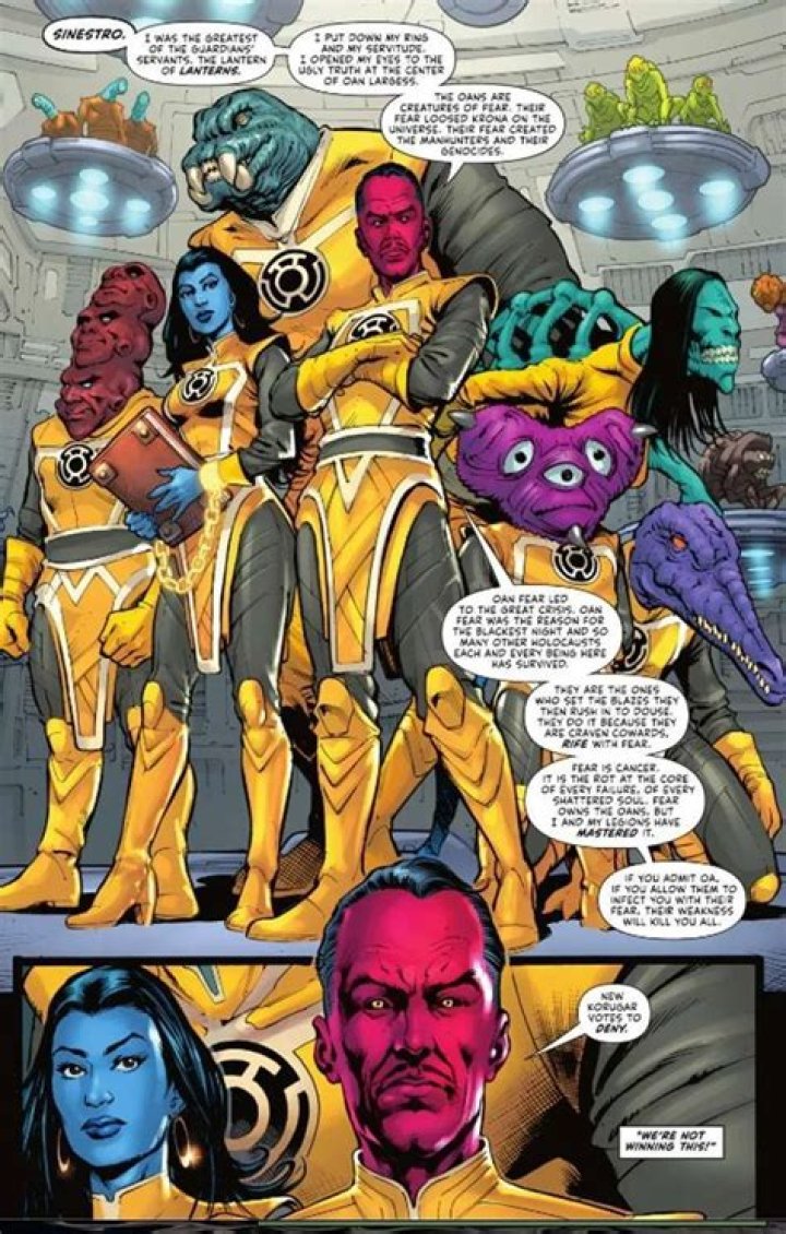The Sinestro Corps Gets a New Look
