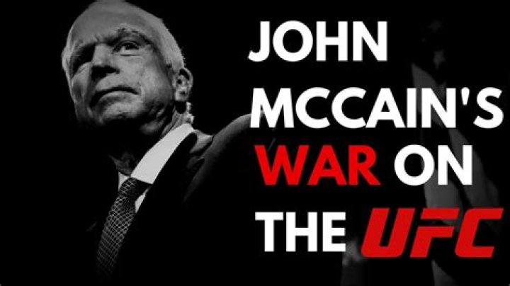 The Story about John McCain against the UFC