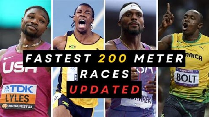 The Top 10 200m Runners of All-Time