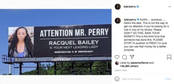 The Woman Who Tyler Perry Scolded for Using a Billboard to Grab His Attention Lands a Leading Role in His Show ‘All the Queens’ Men’ Alongside Eva Marcille