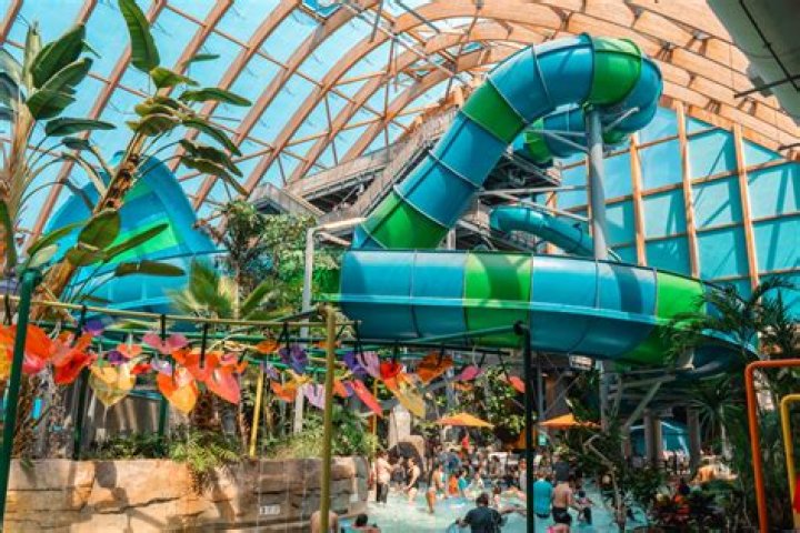 The world's biggest indoor water park has 18 swimming pools, lazy river and is 32C inside - & it's open all year round