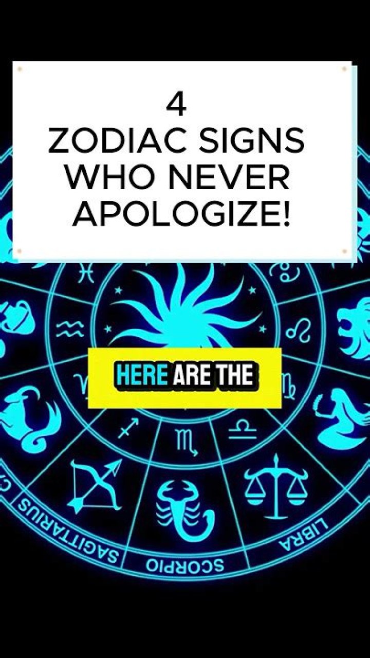 These 3 Zodiac Signs Apologize Way Too Often