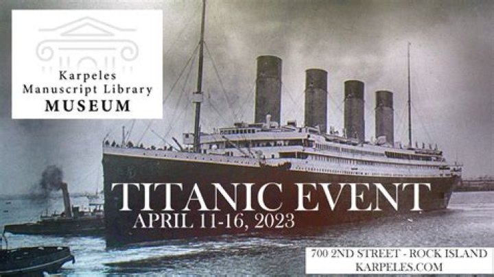 Titanic Event | Karpeles Manuscript Library Museum