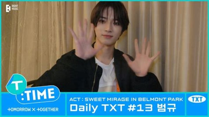 TOMORROW X TOGETHER's Beomgyu launches personal social media account; here's where you can follow him
