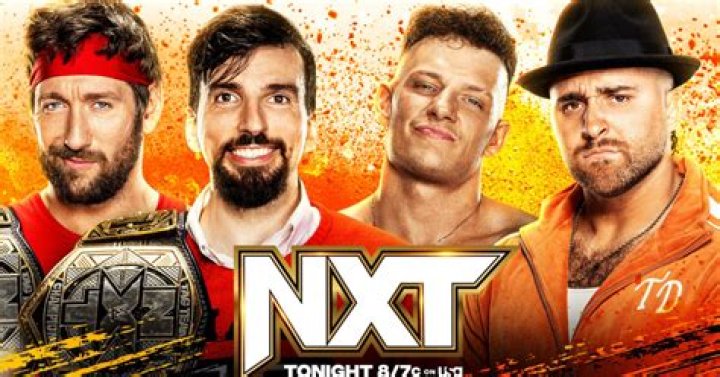 Tony D'Angelo and Stacks Fight Through Injury to Retain NXT Tag Team Titles