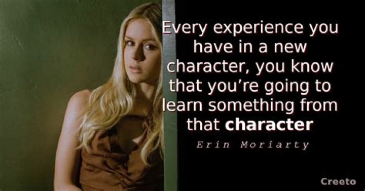 Top 10 Erin Moriarty Quotes & Sayings