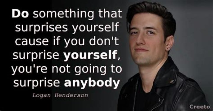 Top 10 Logan Henderson Quotes & Sayings