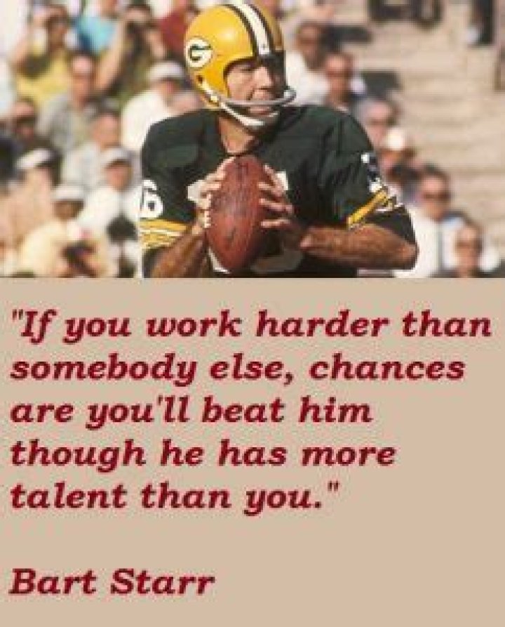 Top 27 Bart Starr Quotes