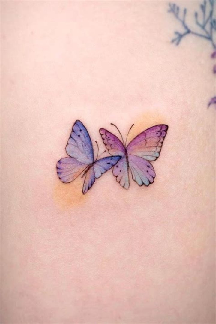 Top 61 Best Purple Butterfly Tattoo Ideas – [2022 Inspiration Guide]