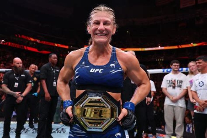 UFC world champion Amanda Nunes wows MMA fans by posing naked with only her belts – The Sun
