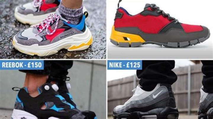 Ugly trainers from the 90s are back in fashion and there are some outrageous pairs on the market... so would YOU wear them?