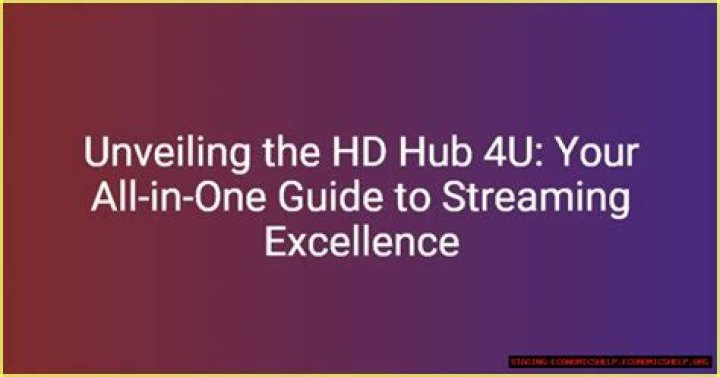Understanding Hub 4U: Your Ultimate Guide To A Comprehensive Online Hub