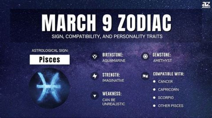 Understanding The March 9 Zodiac: Traits, Compatibility, And More
