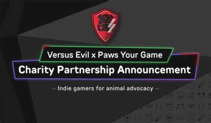 Versus Evil Partners With Paws Your Game Charity