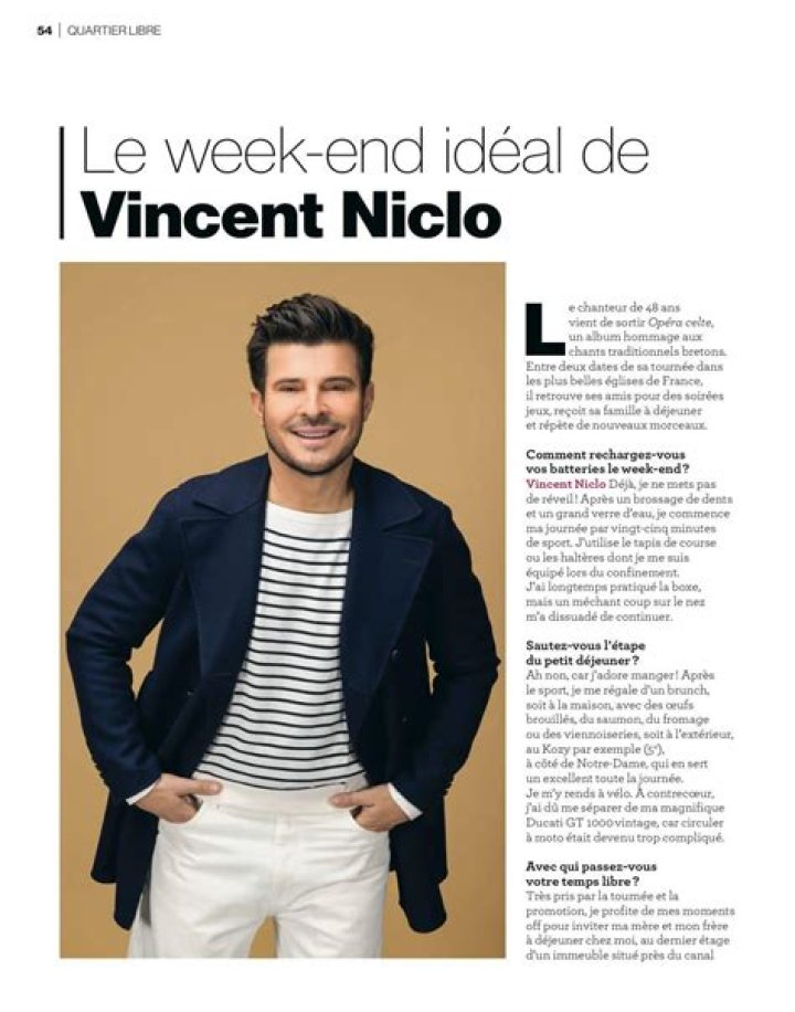 Vincent Niclo Chirurgie: La Révélation Choc de 2023, Son Album Live ‘First Meeting’ et La Victoire Mémorable dans Mask Singer