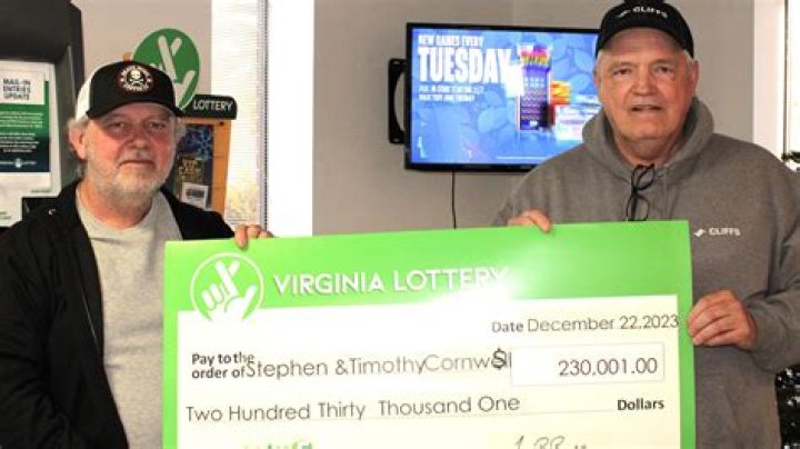 Virginia lottery winner who beat 1:749,398 odds for $230,000 stuck to a pact to split it with his brother